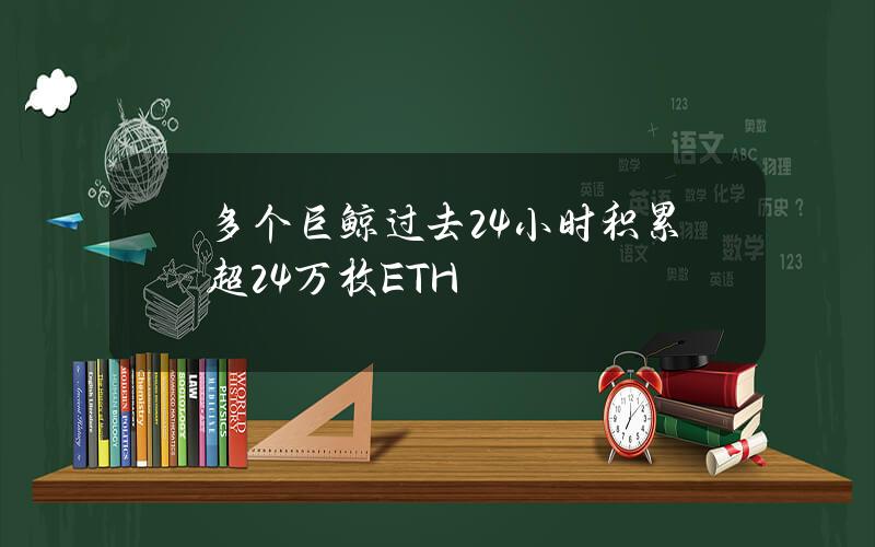 多个巨鲸过去24小时积累超2.4万枚ETH