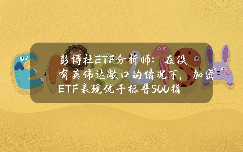 彭博社ETF分析师：在没有英伟达敞口的情况下，加密ETF表现优于标普500指数