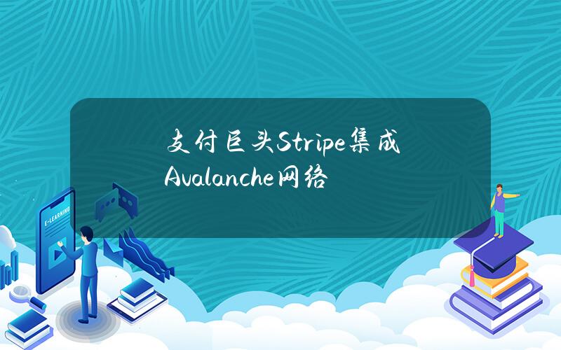 支付巨头Stripe集成Avalanche网络