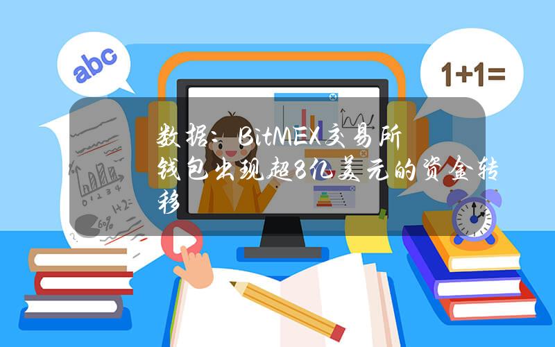 数据：BitMEX交易所钱包出现超8亿美元的资金转移