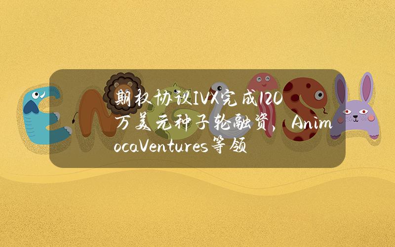 期权协议IVX完成120万美元种子轮融资，AnimocaVentures等领投