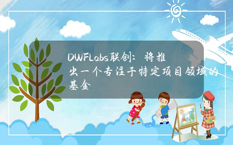 DWFLabs联创：将推出一个专注于特定项目领域的基金