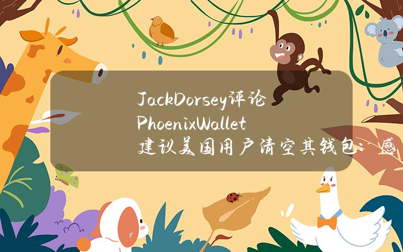 JackDorsey评论PhoenixWallet建议美国用户清空其钱包：感觉完全没有必要