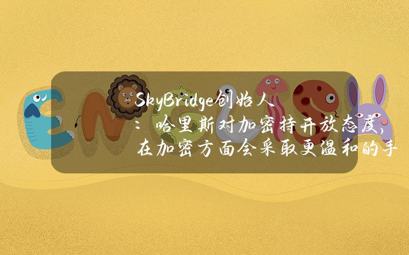 SkyBridge创始人：哈里斯对加密持开放态度，在加密方面会采取更温和的手段