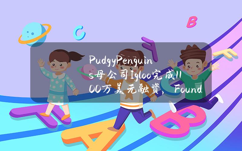 PudgyPenguins母公司Igloo完成1100万美元融资，FoundersFund领投