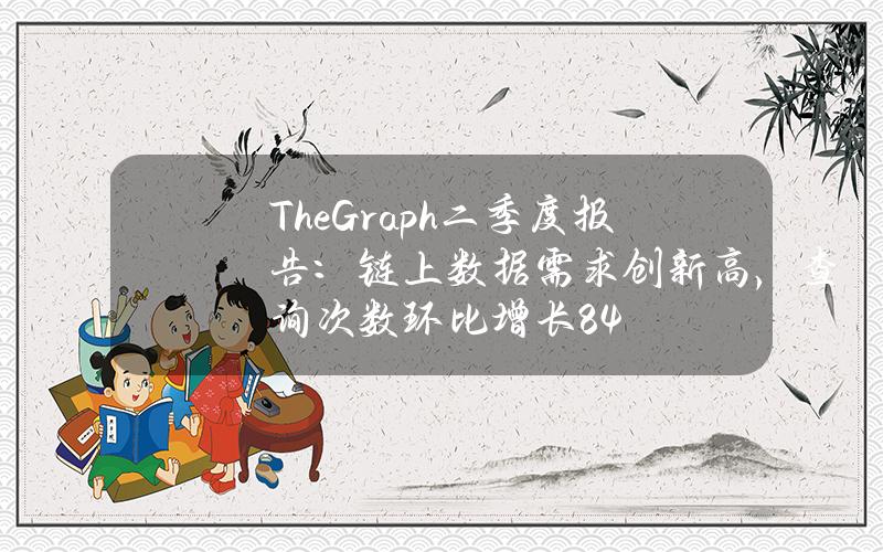 TheGraph二季度报告：链上数据需求创新高，查询次数环比增长84%